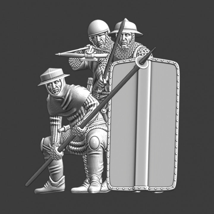 Medieval Teutonic Shield Wall