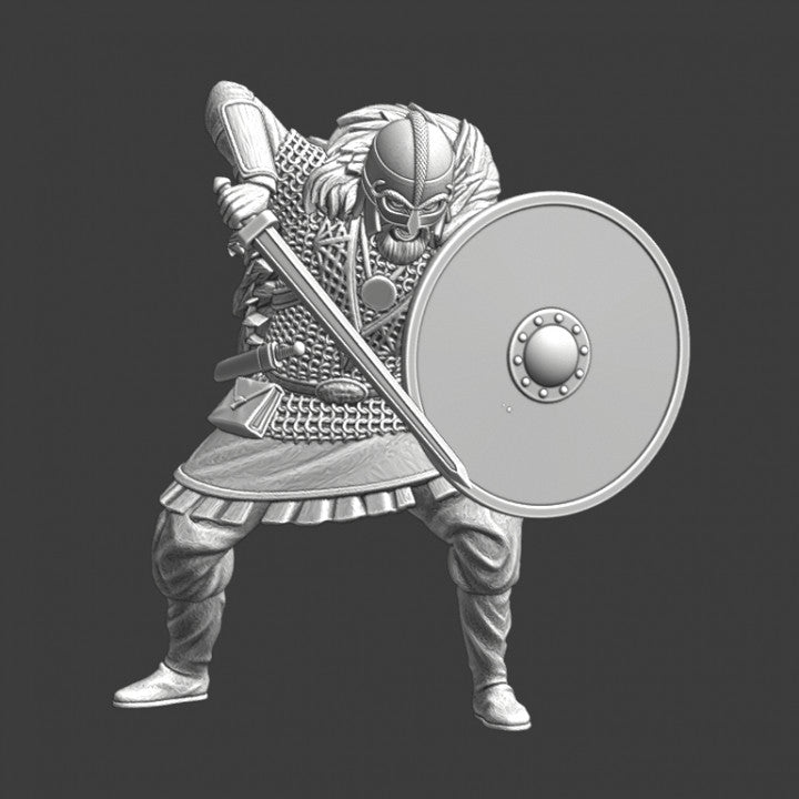 Viking Warrior - Sword and shield