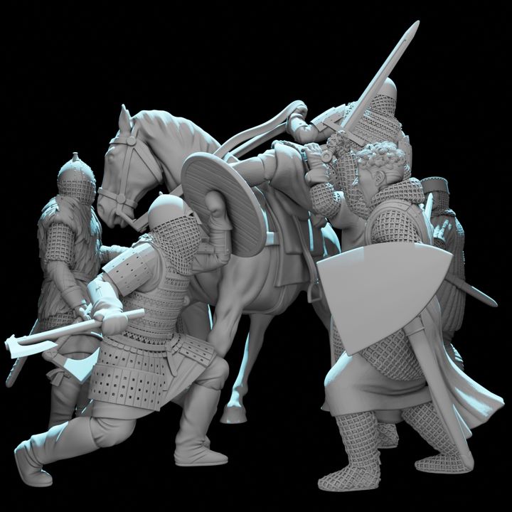 In the thick of the Battle.