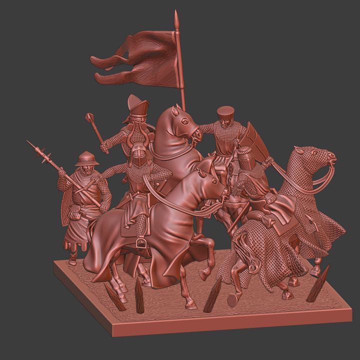 Tribe Release Marts 2025 - Medieval Battle Diorama