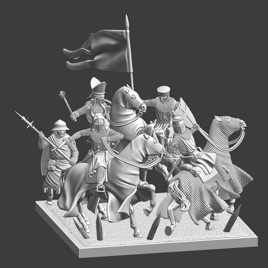 Tribe Release Marts 2025 - Medieval Battle Diorama