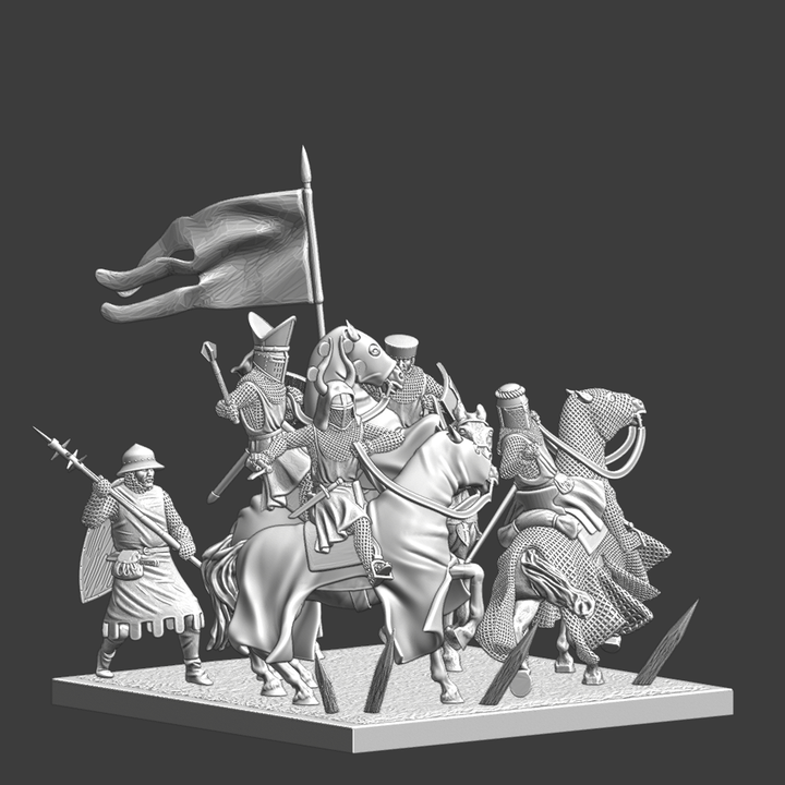 Tribe Release Marts 2025 - Medieval Battle Diorama