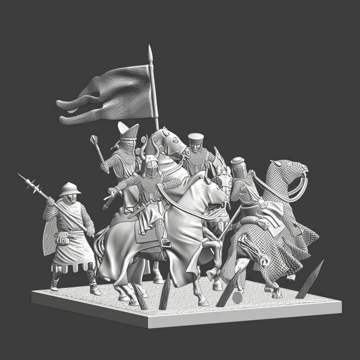 Tribe Release Marts 2025 - Medieval Battle Diorama