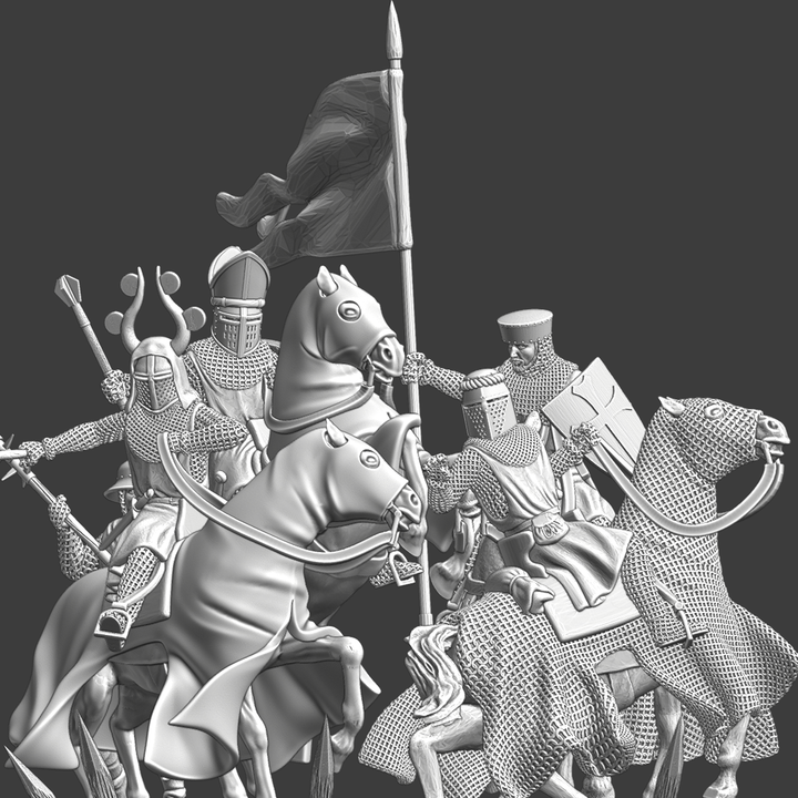 Tribe Release Marts 2025 - Medieval Battle Diorama