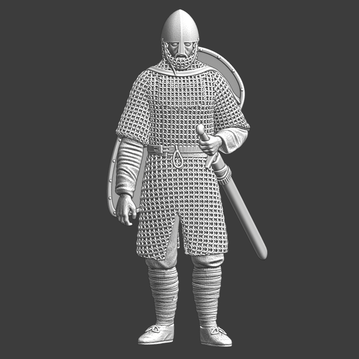Medieval Norman Crusader Knight - Resting