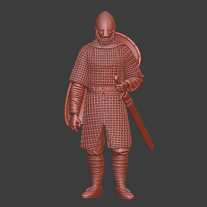 Medieval Norman Crusader Knight - Resting