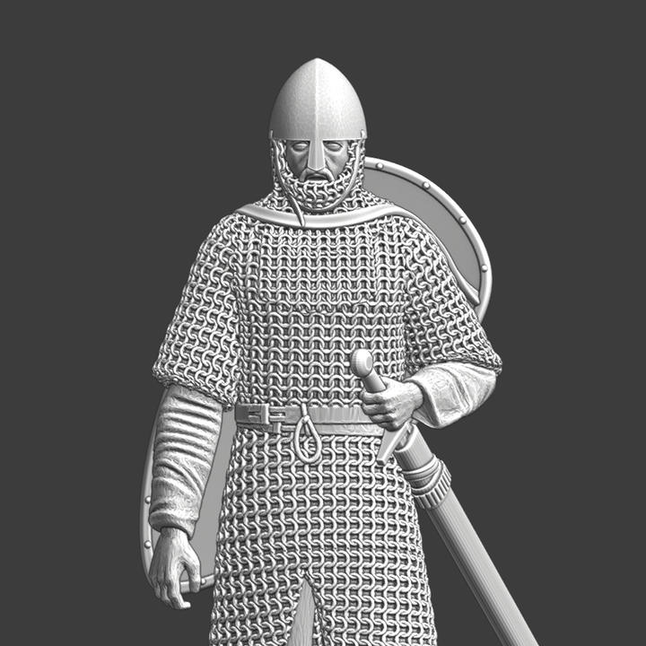 Medieval Norman Crusader Knight - Resting