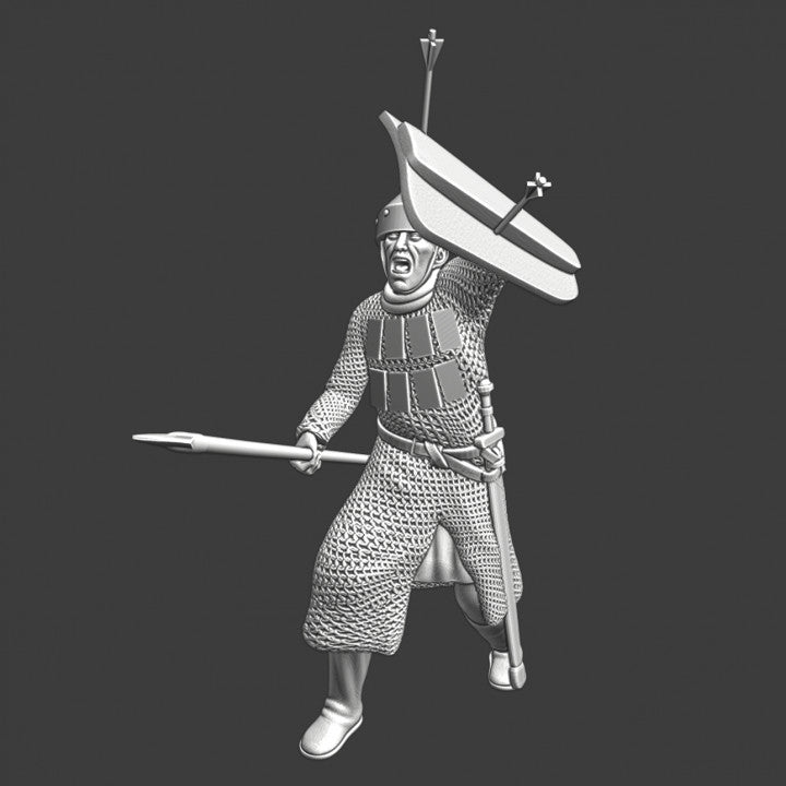 Medieval medium Baltic spearman.