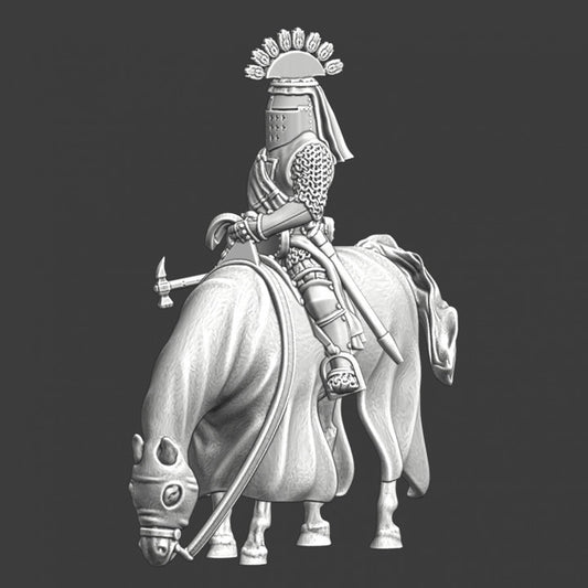 Medieval Polish or German Knight - Mounted