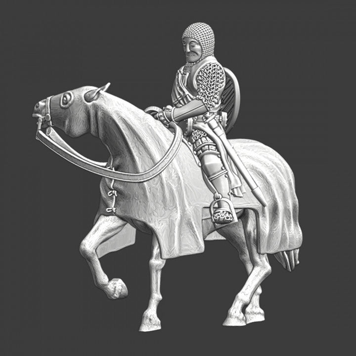 St Lazarus Mounted Leper Knights 28mm (1/56 )