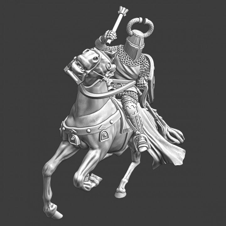 Mounted Teutonic brother knight