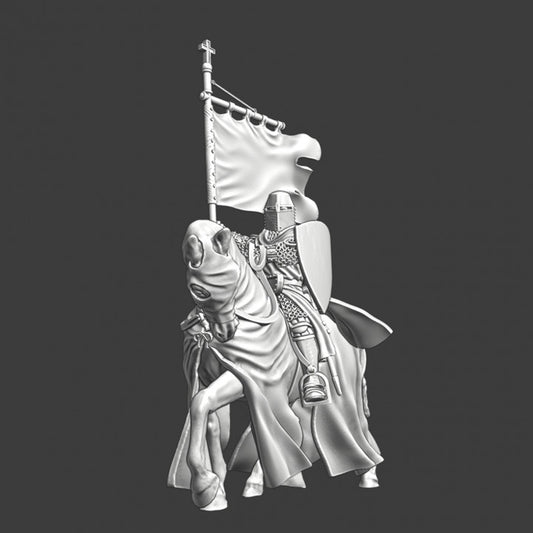 Crusader standard bearer