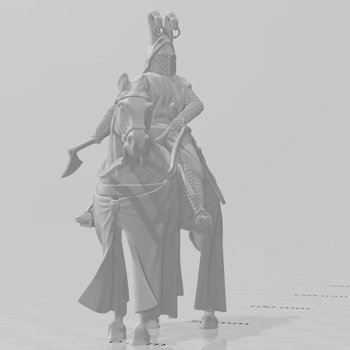 Sir Swan Mounted Knight – Crested Helm