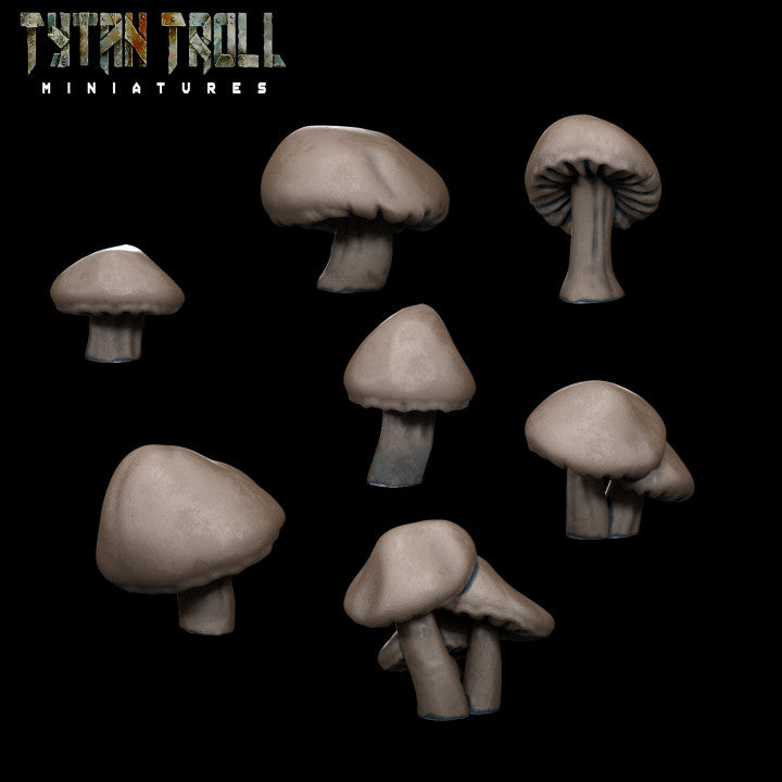 Mushrooms by Tytan Troll Miniatures