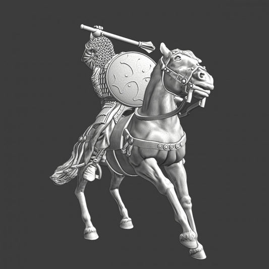 Novgorod mounted Prince with coif