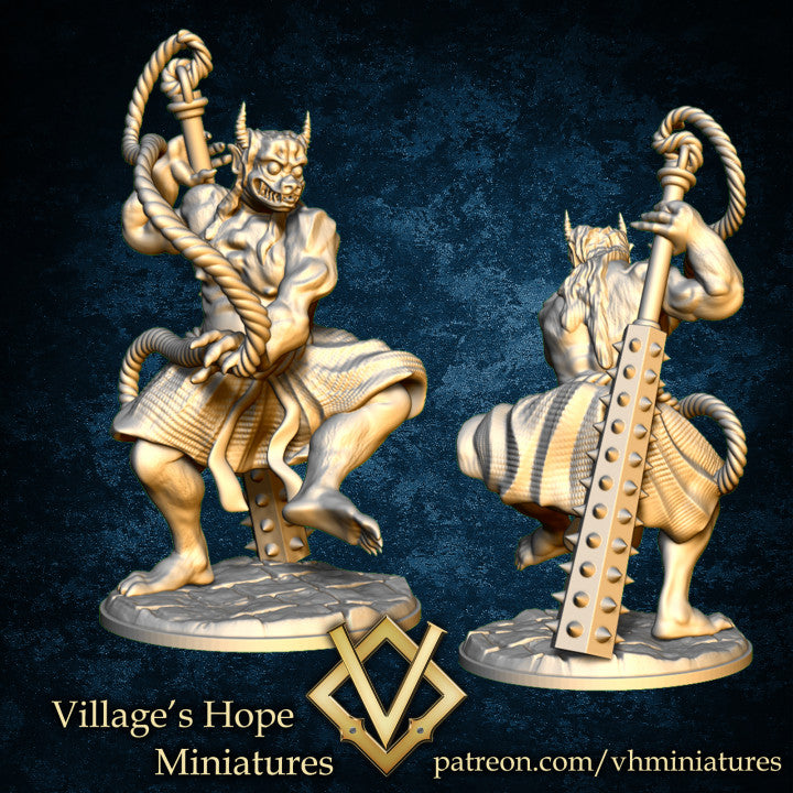Oni (Traditional Japan Style Oni 3 Model ) by Village's Hope Miniatures