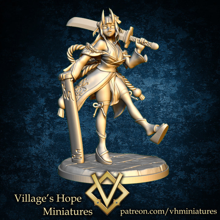 Oni Princess by Village's Hope Miniatures