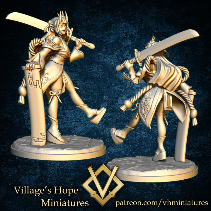 Oni Princess by Village's Hope Miniatures