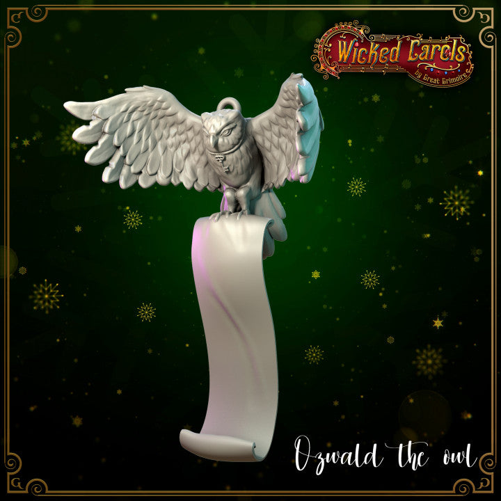Ozwald the owl by Great Grimoire