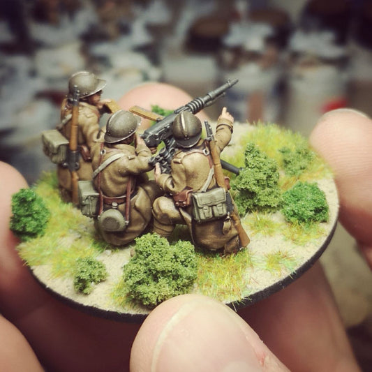 WW2 French 1940 HMG Hotchkiss model 1914 by Colonel Muller