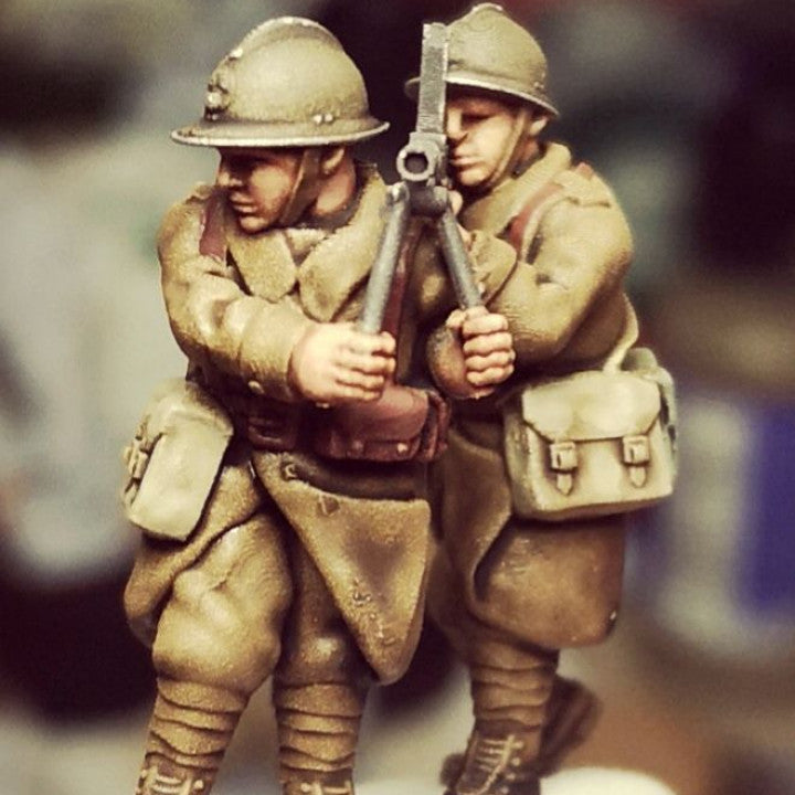 WW2 French 1940 LMG FIRETEAM 1 by Colonel Muller