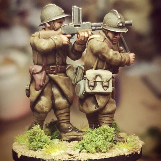 WW2 French 1940 LMG FIRETEAM 1 by Colonel Muller