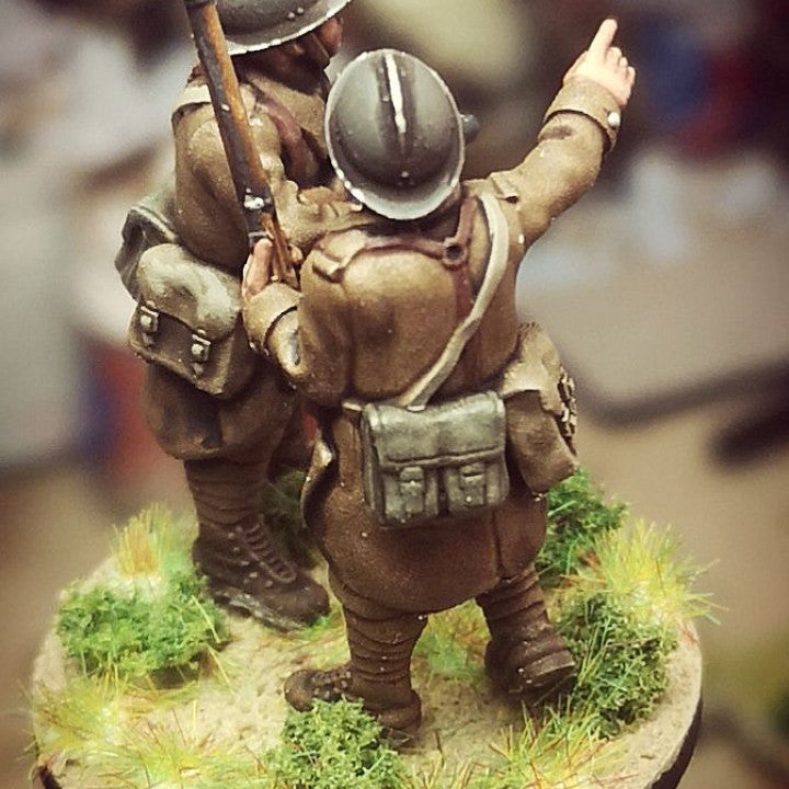 WW2 French 1940 LMG Fire team 2 by Colonel Muller
