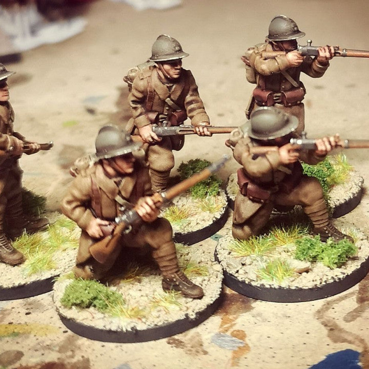 WW2 french reserve infantry combat group 1 by Colonel Muller