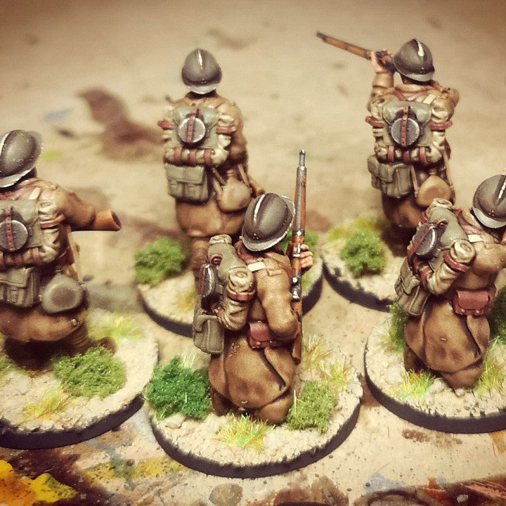 WW2 french reserve infantry combat group 1 by Colonel Muller