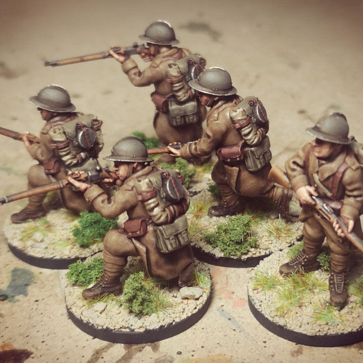 WW2 french reserve infantry combat group 1 by Colonel Muller