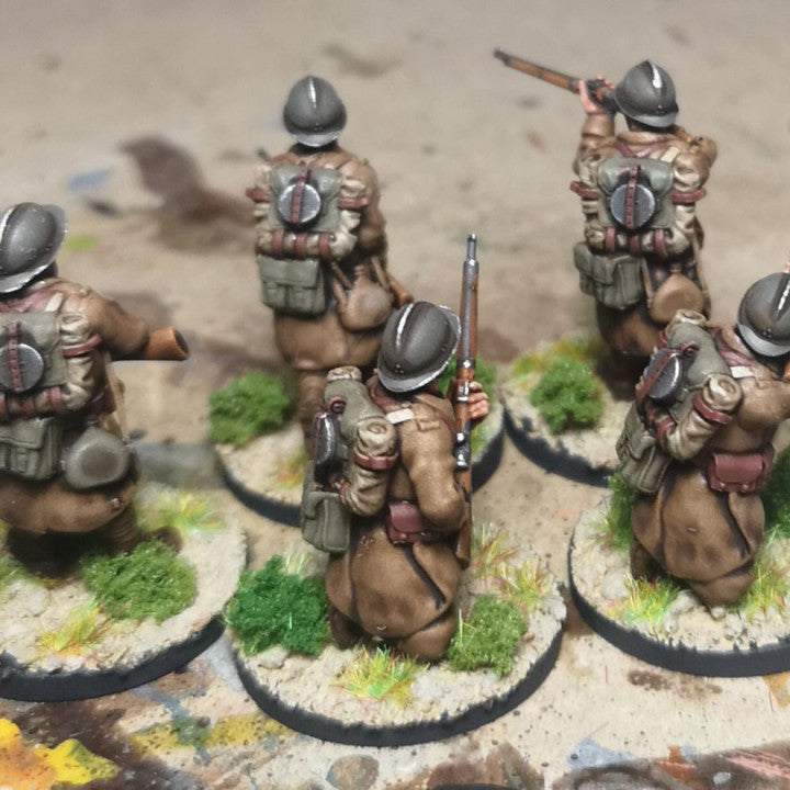 WW2 french reserve infantry combat group 1 by Colonel Muller