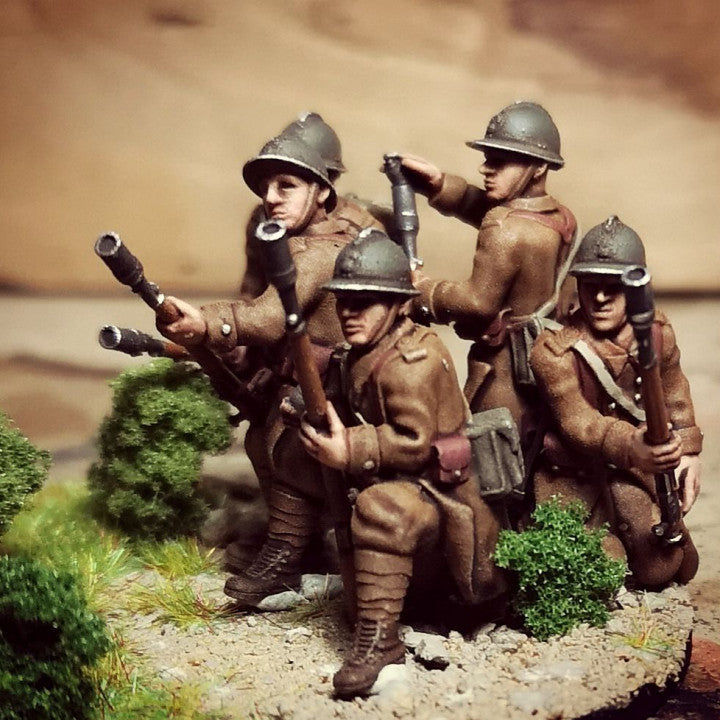 WW2 1940 French Reservist Platoon Deal by Colonel Muller