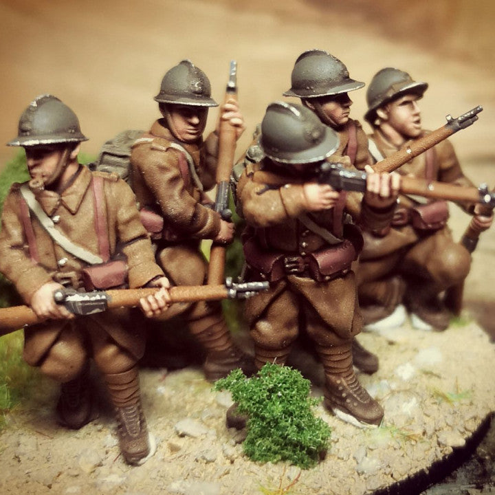 WW2 french regular combat group 1 by Colonel Muller