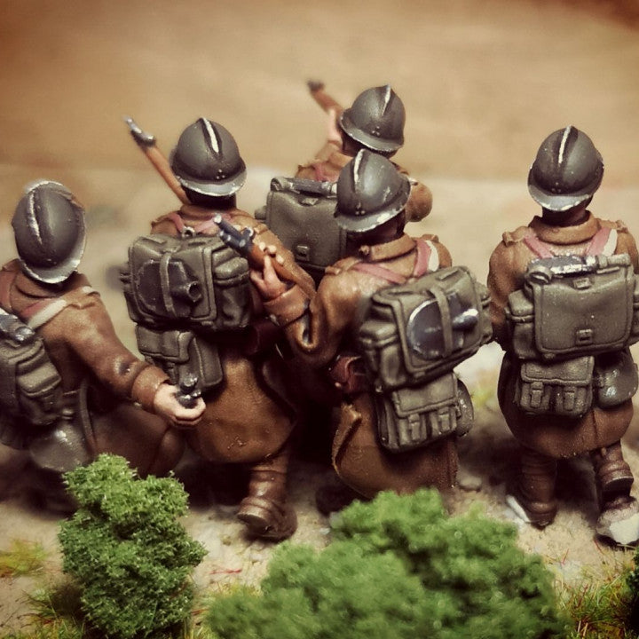 WW2 french regular combat group 1 by Colonel Muller