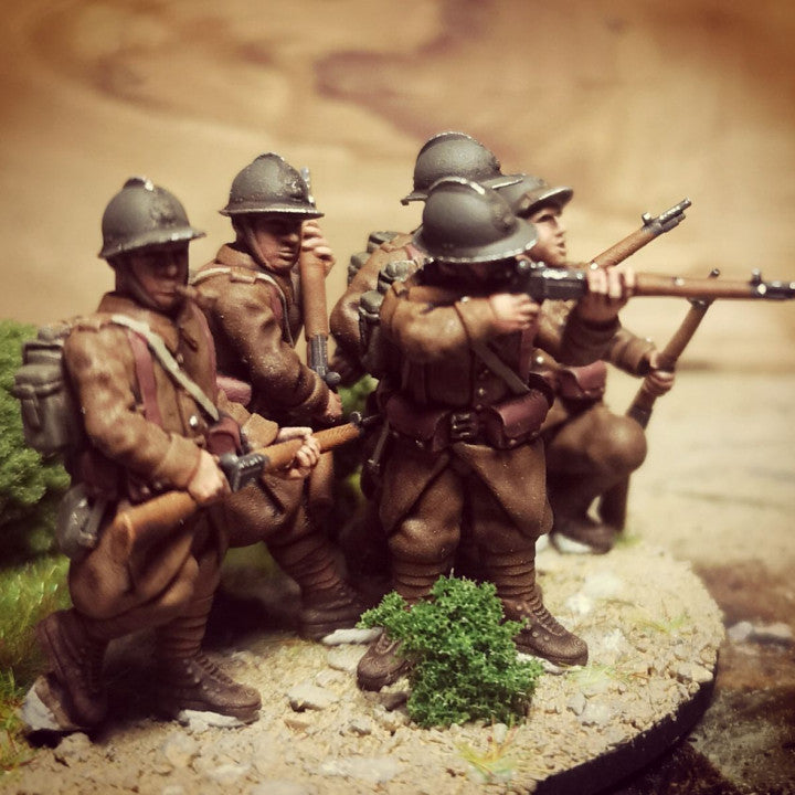 WW2 french regular combat group 1 by Colonel Muller