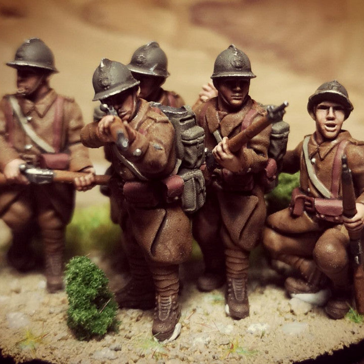 WW2 french regular combat group 1 by Colonel Muller