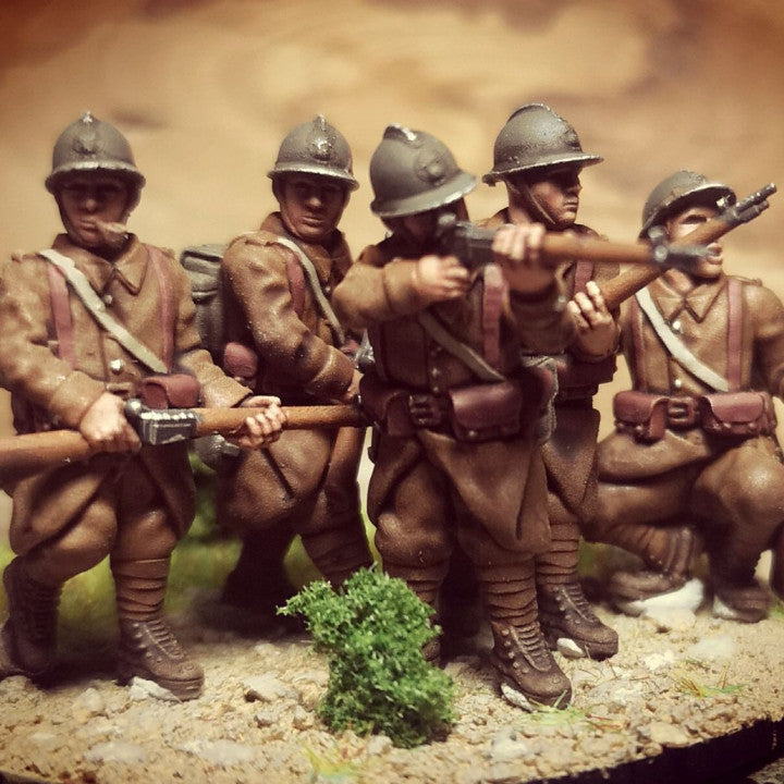 WW2 french regular combat group 1 by Colonel Muller