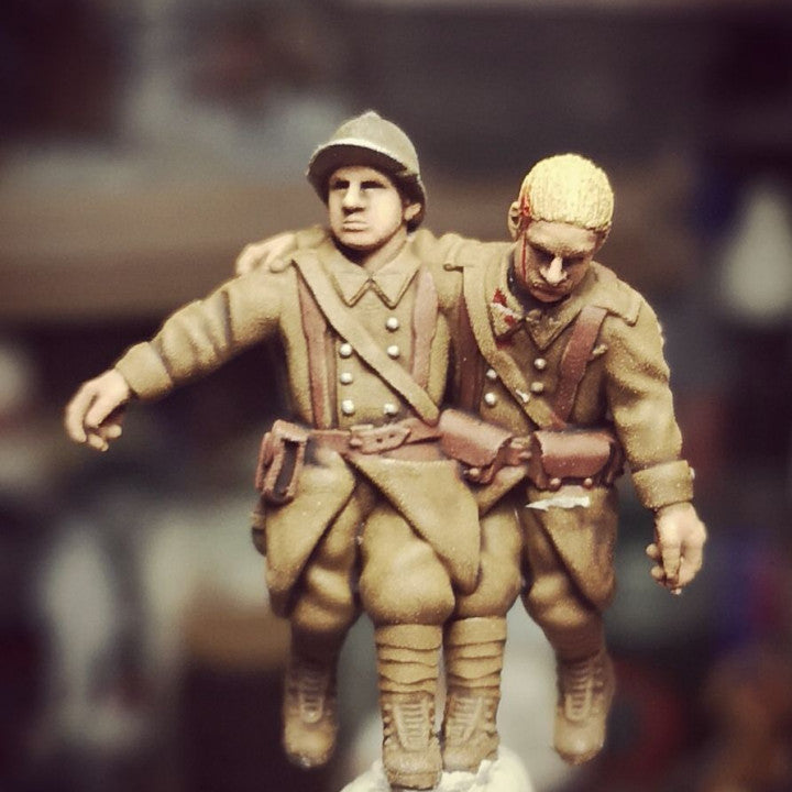 WW2 advanced field medical post by Colonel Muller
