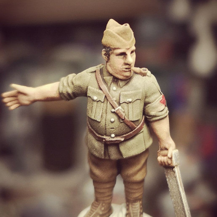 WW2 advanced field medical post by Colonel Muller