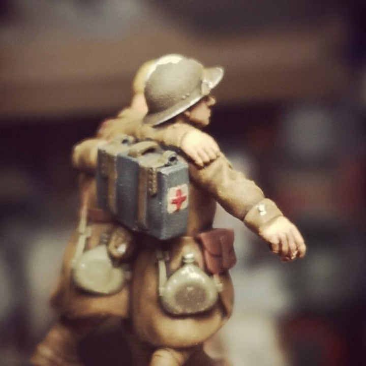 WW2 advanced field medical post by Colonel Muller