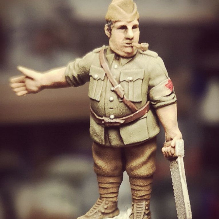 WW2 advanced field medical post by Colonel Muller