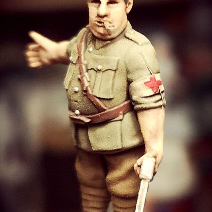 WW2 advanced field medical post by Colonel Muller