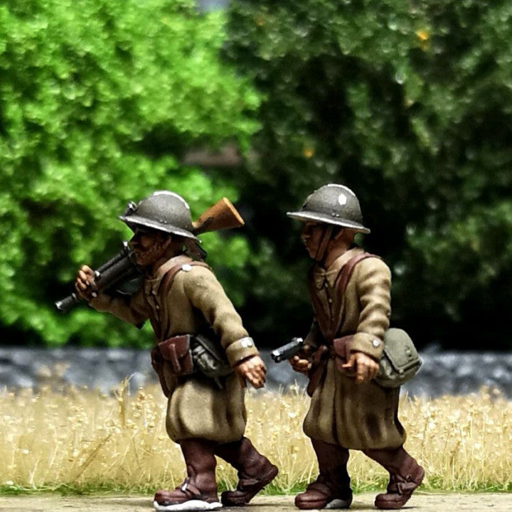 28mm French Spahis LMG team (with head variants) by Colonel Muller