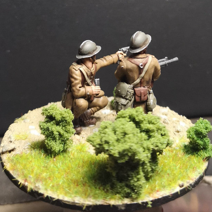 WW2 french LMG team 3 by Colonel Muller