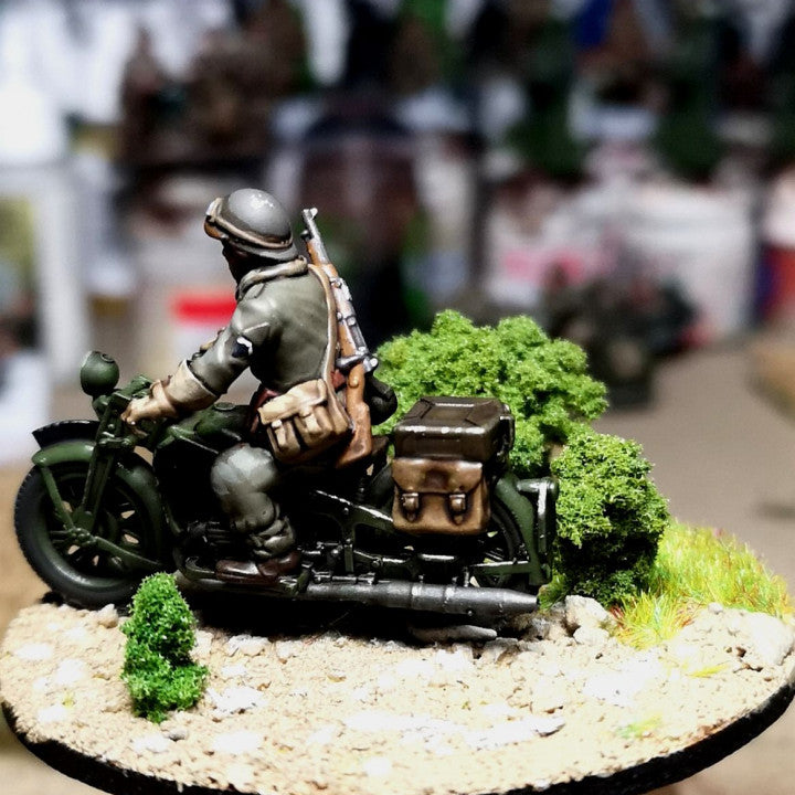 28mm 1940 french fusiliers motocyclistes (DLM or GRDI) 2 by Colonel Muller