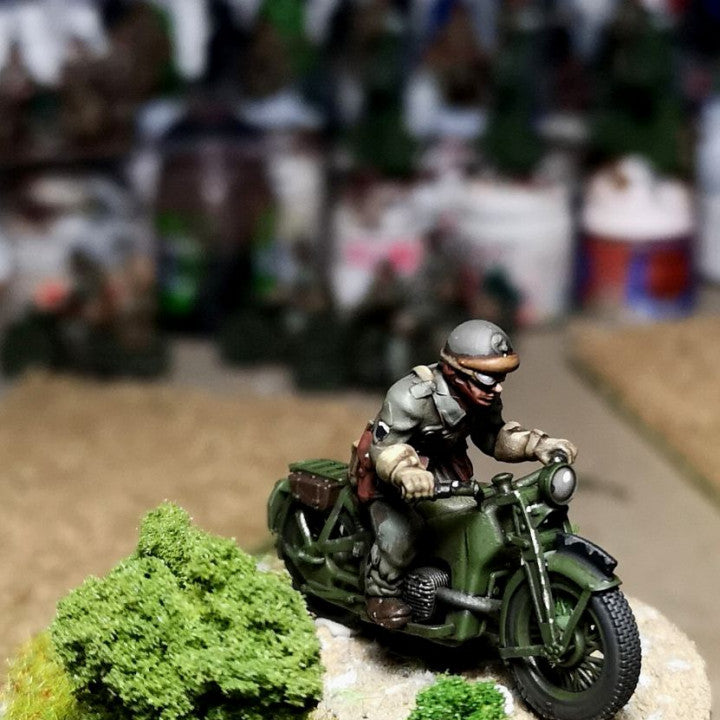 28mm 1940 french fusiliers motocyclistes (DLM or GRDI) 2 by Colonel Muller
