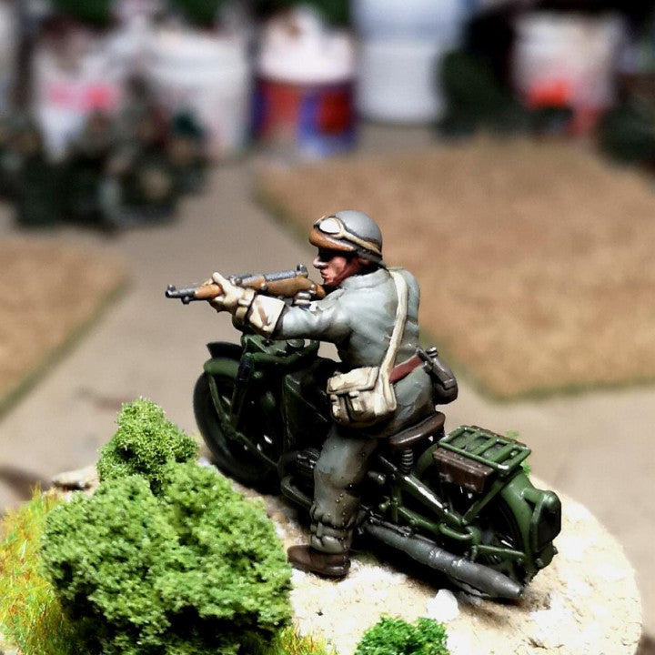 28mm 1940 french fusiliers motocyclistes (DLM or GRDI) 2 by Colonel Muller