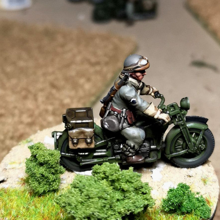 28mm 1940 french fusiliers motocyclistes (DLM or GRDI) 2 by Colonel Muller