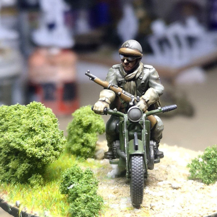 28mm 1940 french fusiliers motocyclistes (DLM or GRDI) 3 by Colonel Muller