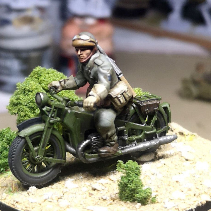 28mm 1940 french fusiliers motocyclistes (DLM or GRDI) 3 by Colonel Muller